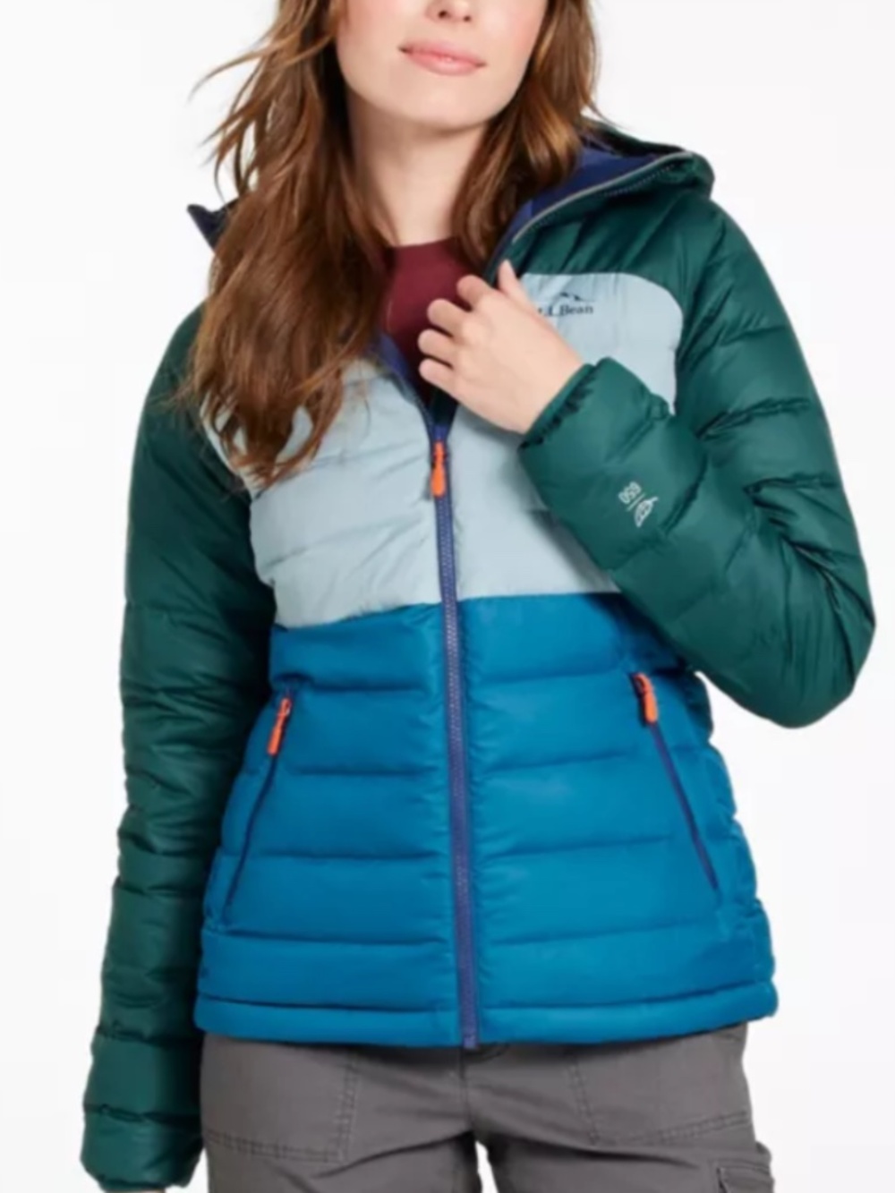 L.L. Bean goose down jacket winter 650 Fill Down Jacket size 1X  Womens  puffer